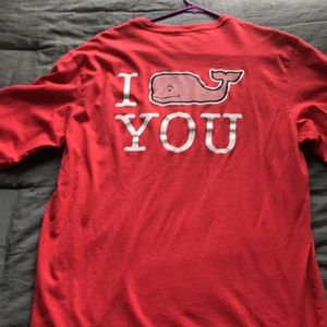 Vineyard Vines Valentine’s day long sleeve tee!!